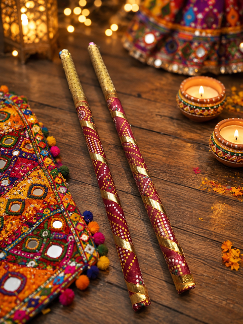 Dandiya sticks (price per pair)