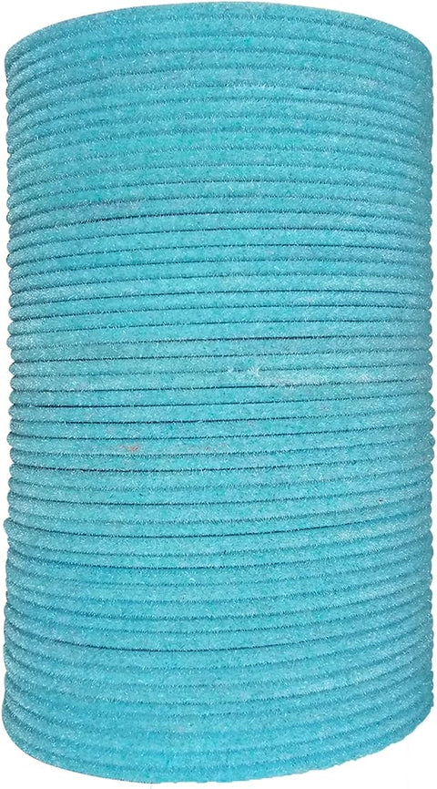 Lite Skyblue (Surf)Color Velvet Bangles Set Of 3 Dozen In One Pack