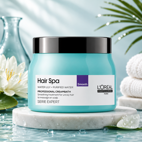 L'Oréal Deep Nourishing Hair Spa Creambath For Unruly Hair- 490g