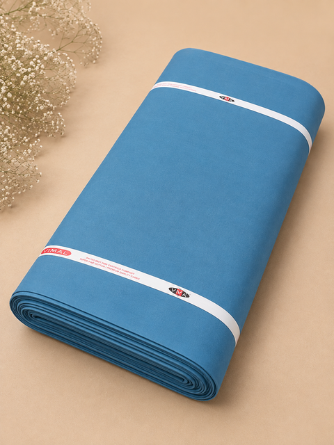Ocean Blue  Pure full Voile turban fabric in granola( beige) colour ($5 Per Meter)