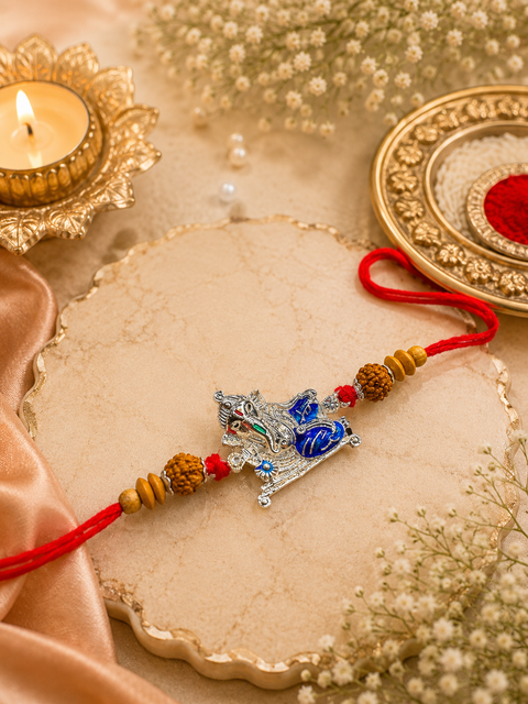 Rakhi Dhaaga Beautiful Stone Work (price per dhaaga )
