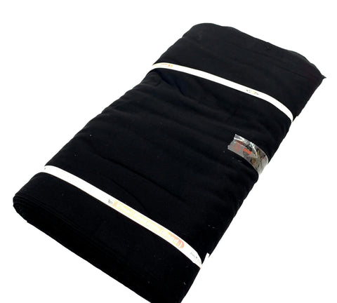 Rubia Voile  turban fabric in Black colour ($5 Per Meter)