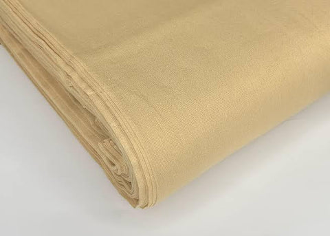 Beige Pure full Voile turban fabric colour ($5 Per Meter)