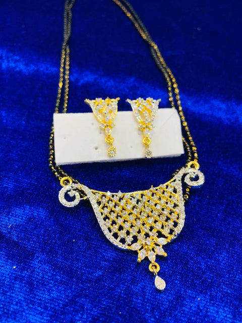 American Diamond Mangalsutra