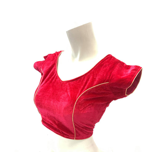 velvet based blouse (upto size 46 )
