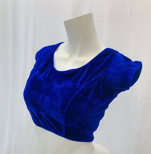 velvet based blouse (upto size 46 )