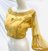 Size 42 Stone work Golden Blouses (size 44)