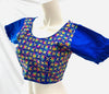 multicolour embroidered Blouse (Upto size 42)