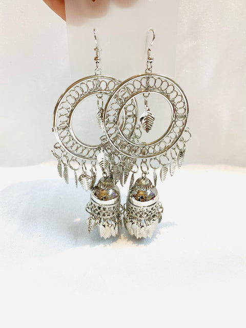 Silver  party Earring