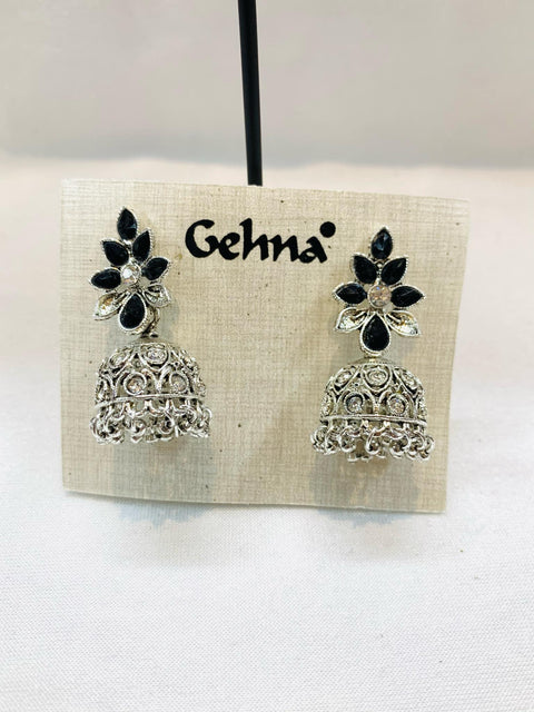 Latest Oxidised earring