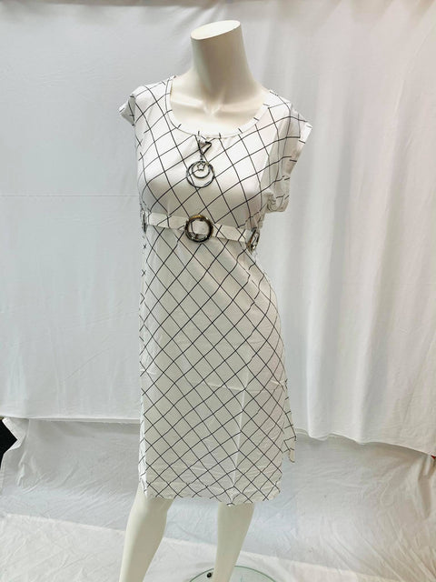 White Summer Cotton kurti