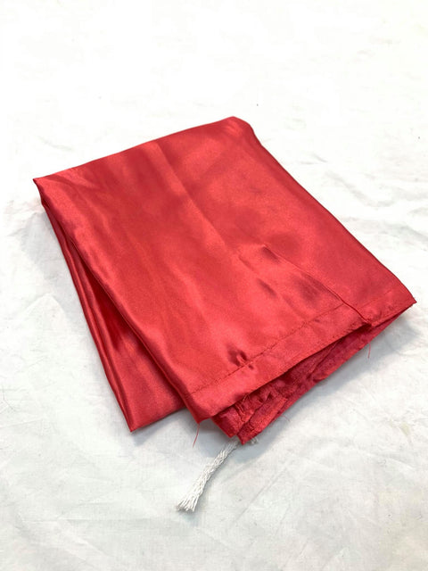 Under Skirt Or Peticott in satin Fabric ,peach pink colour Waist Size-40 Inch