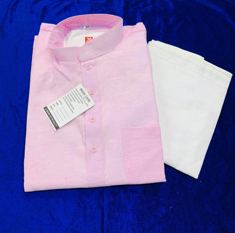 Gents kurta with pajami cotton based