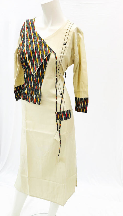 Designer rayon cotton based kurti