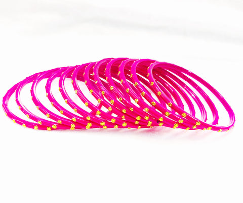 Hard Glass Bangles (1 Dozen)