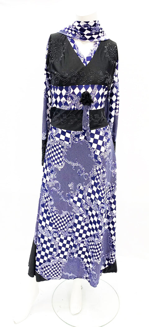 size 38(upto 42) stretchable fabric  Latest Abaya Dress