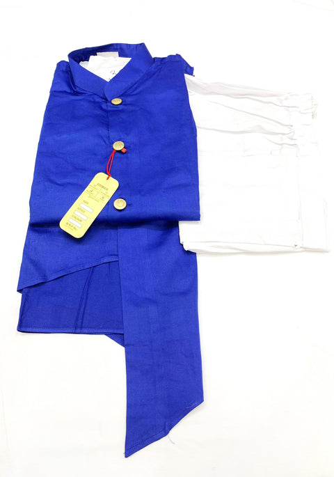 Dark Blue colour cotton kurta pajama