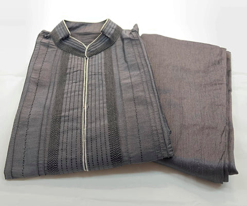 Gray kurta with pajama