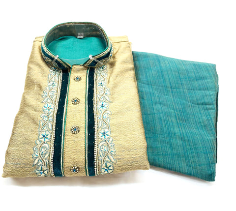 kurta pajama on silk base