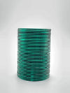Dark green black colour Shiny metal bangles , 3dozen in one set