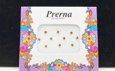 golden stone mini size bindi