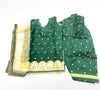 green colour kids dotted salwar suit