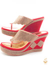 Beautiful red wedge for bridal