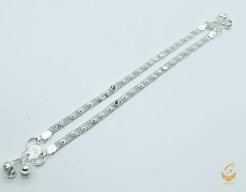 beautiful anklets for kids 18cm (not original silver)