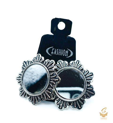 Oxidised Stud Earrings