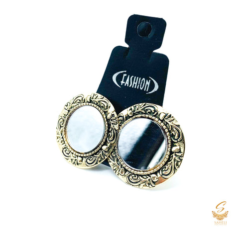 Oxidised Stud Earrings