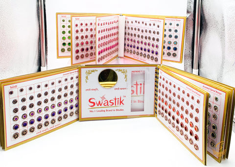 Beautiful stone work bindi book Multi colours different sizes different designs