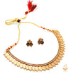 small size beautiful gold plated (artificial) necklace set