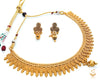 small size beautiful gold plated (artificial) necklace set