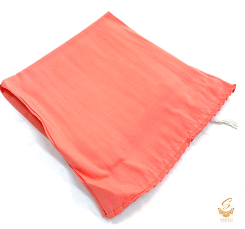 dark peach colour Cotton based petikot ( Waist-44 , length -39)