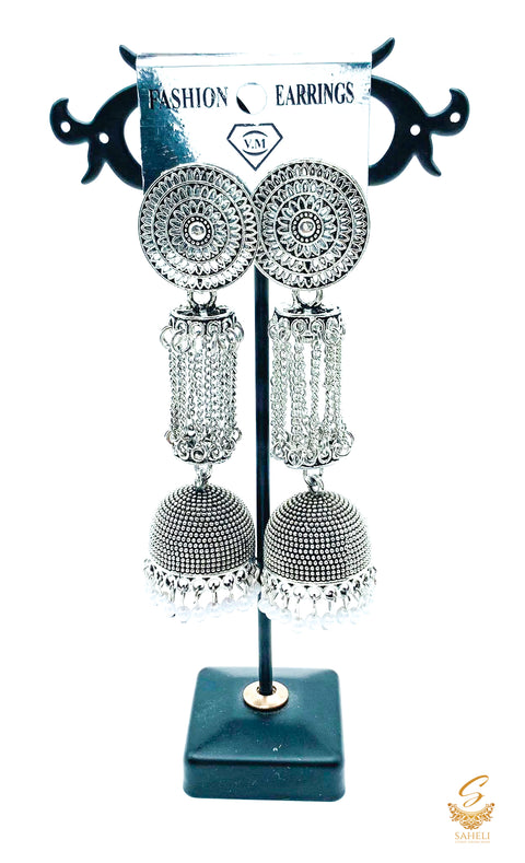 Beautiful Oxidised earrings