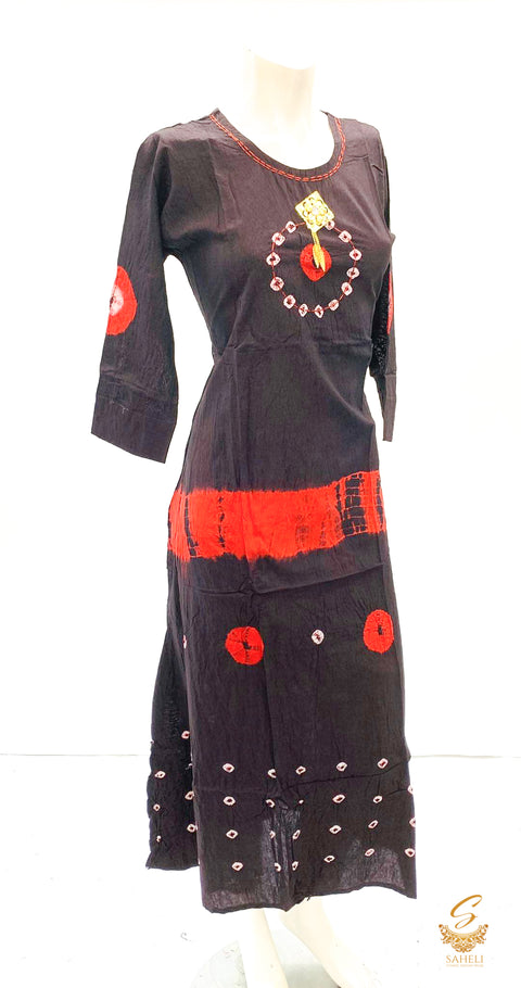 cotton based printed kurti size 42