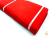 Red Colour Pure Full Voile Turban Fabric ($5 Per Meter)