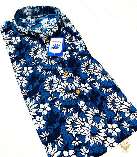 Printed cotton short kurti