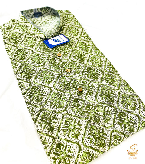 Printed cotton kurti