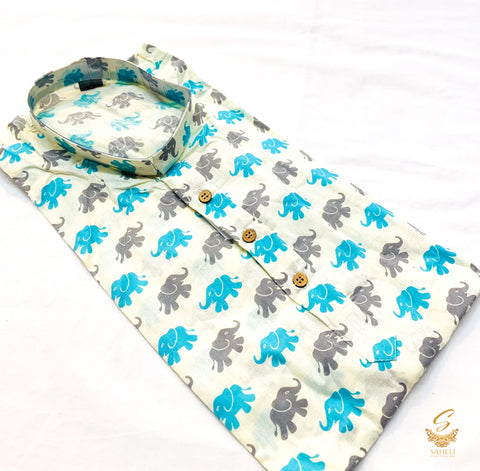 Cotton printed kurti