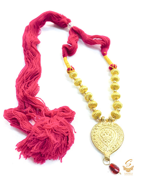 Purple Kantha mala,Punjabi Traditional Jewellery for Bhangra
