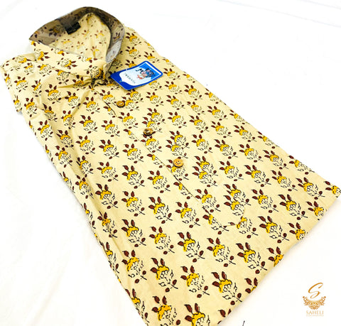 Cotton printed kurti