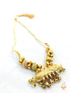 Golden Kantha mala,Punjabi Traditional Jewellery for Bhangra