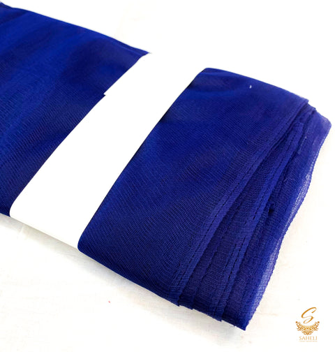 Dark blue  colour netting Fabric (per meter)146cm width