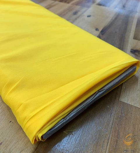 MAngo yellow Colour Spanish Crape (per meter) 120cm