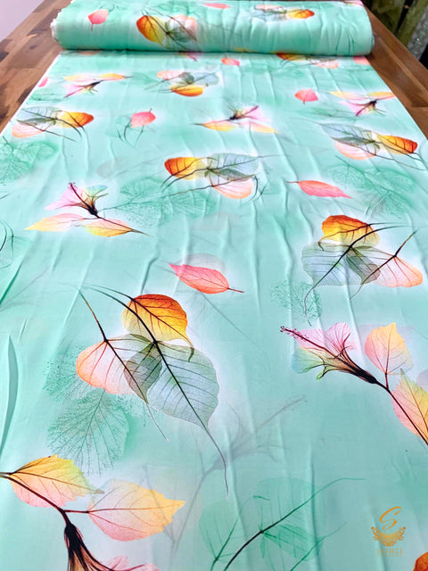 Fiona Digital Print beautful soft fabric(Per meter) 116cm width