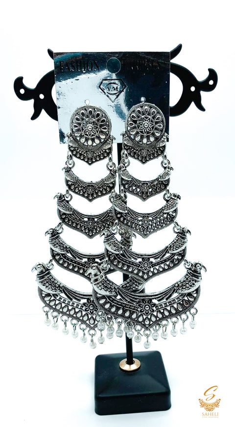 Beautiful Oxidised Earrings