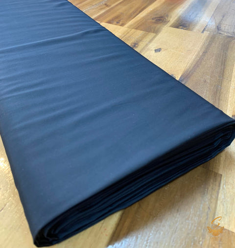 Black Colour Spanish Crape (per meter) 120cm