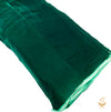 Dark Forest Green colour velvet fabric (per meter) 117 cm width