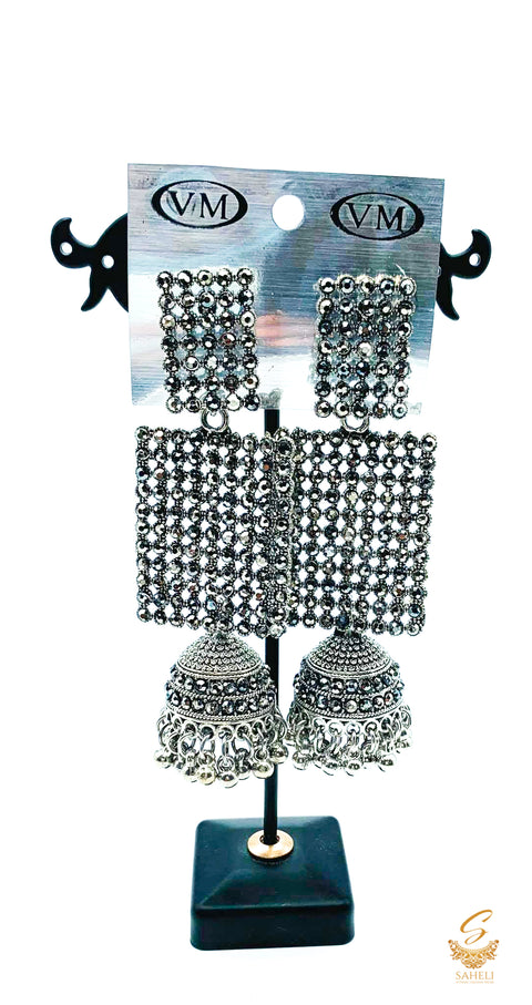 Beautiful Oxidised earrings